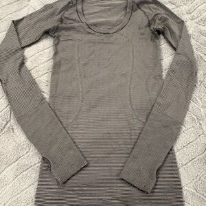 Striped Long Sleeve Top